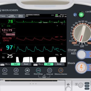 日本光電 デフィブリレータ EMS-1052 カルジオライフEMS